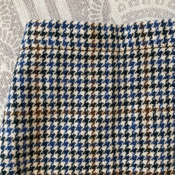 J.Crew Ruffle Mini Skirt in Houndstooth - Picture 9 of 15